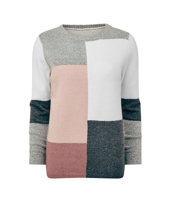 The Colourblock Jumper | Colourblock Colourblock Jumper | By Cotton Traders